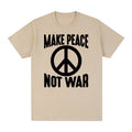 Make Love Not War Vintage T-Shirt – Baumwoll-Shirt mit Retro-Statement für Damen & Herren
