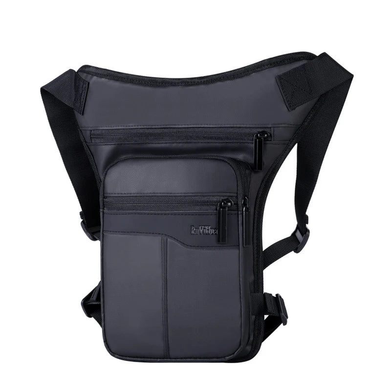 Motorrad Beintasche – Multifunktionale Hüft- & Oberschenkeltasche aus PU – Schulter- & Crossbody Bag