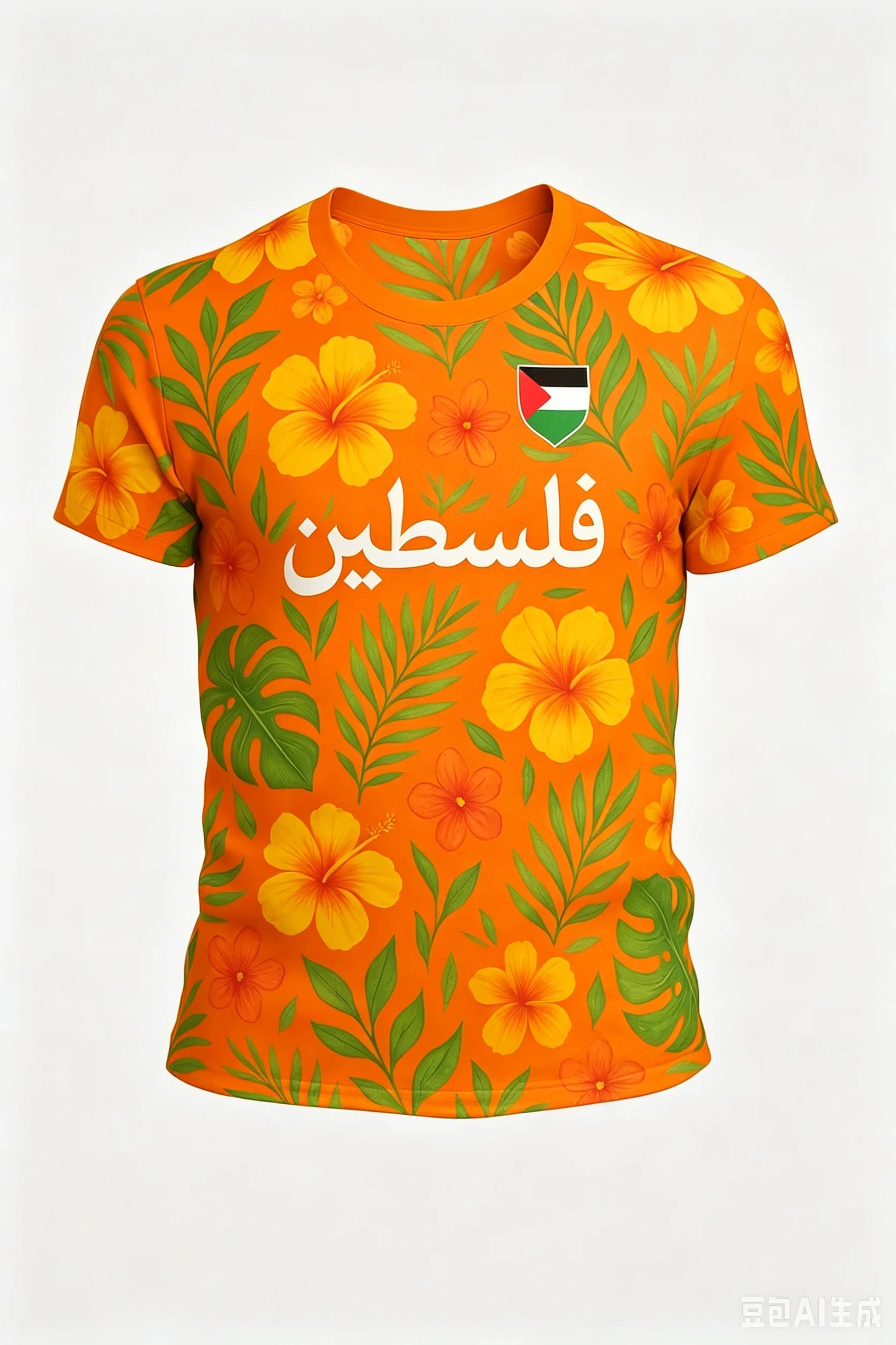 Palästina-Flagge Rugby-Jersey – 3D-Druck T-Shirt für die ganze Familie, Sommer-Trend, lässige Streetwear
