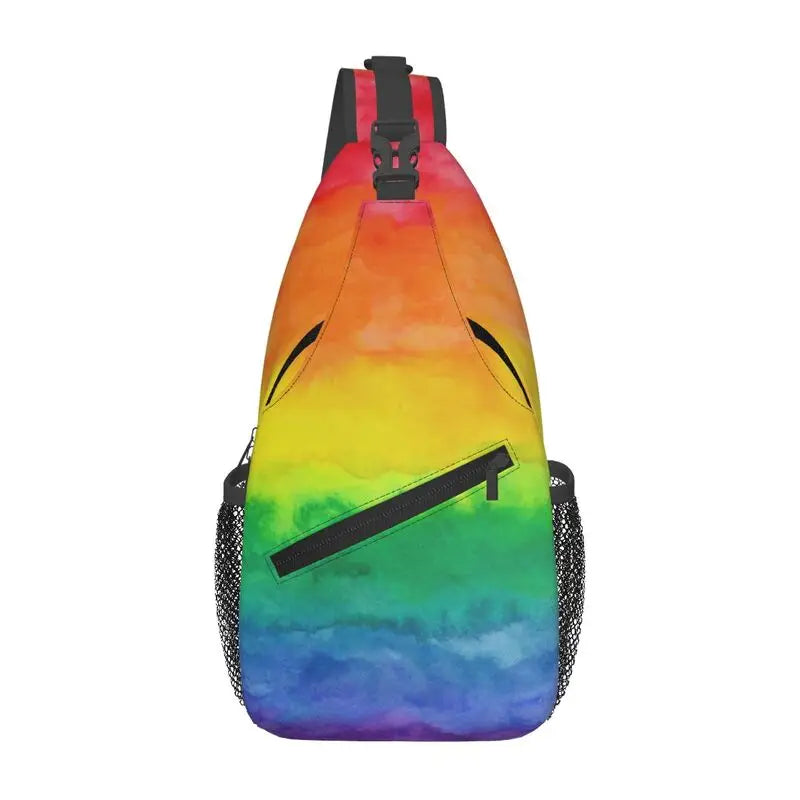 Bärenpfoten Crossbody Tasche – Unisex Sling Bag mit Animal-Design für Alltag, Reisen & Freizeit