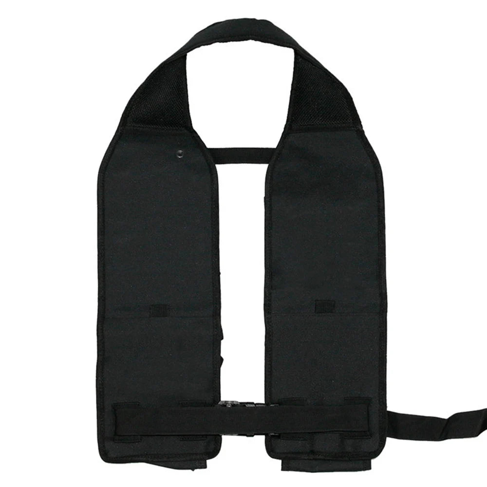 Bierträger-Weste mit 12 Taschen – Atmungsaktive Getränke-Weste für Camping, Festivals & Outdoor