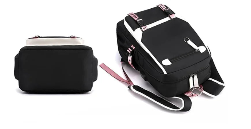 Kawaii Schulrucksack – Laptop-Rucksack für Schule, Uni & Reisen – 20–35 Liter