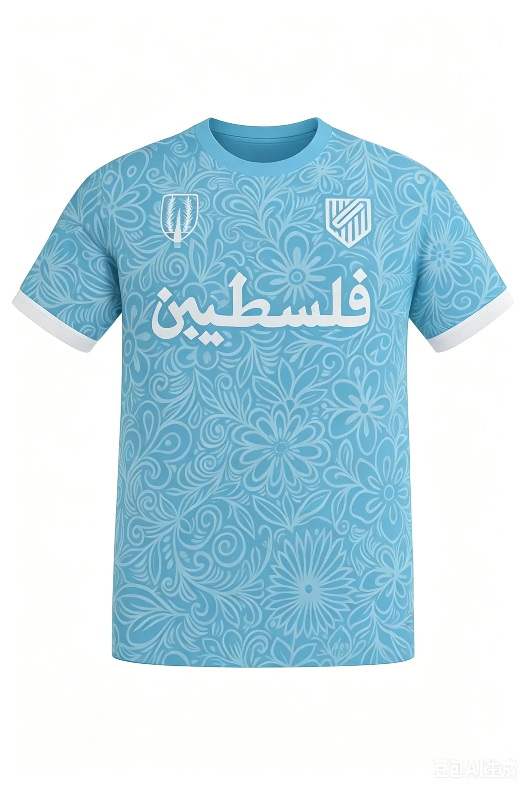 Palästina-Flagge Rugby-Jersey – 3D-Druck T-Shirt für die ganze Familie, Sommer-Trend, lässige Streetwear