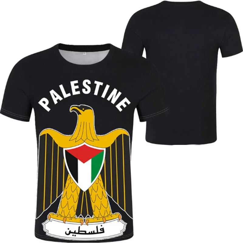 Palästina Flaggen T-Shirt – Sportliches Herren Trikot mit Grafikprint | Atmungsaktiv & Schnelltrocknend