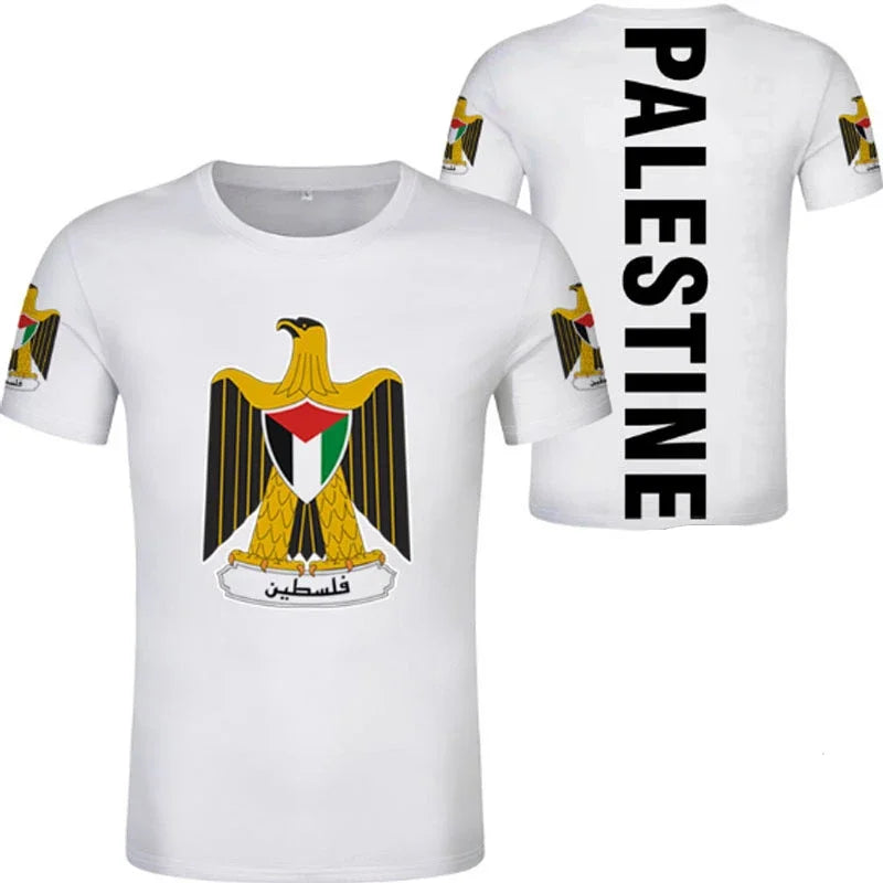 Palästina Flaggen T-Shirt – Sportliches Herren Trikot mit Grafikprint | Atmungsaktiv & Schnelltrocknend
