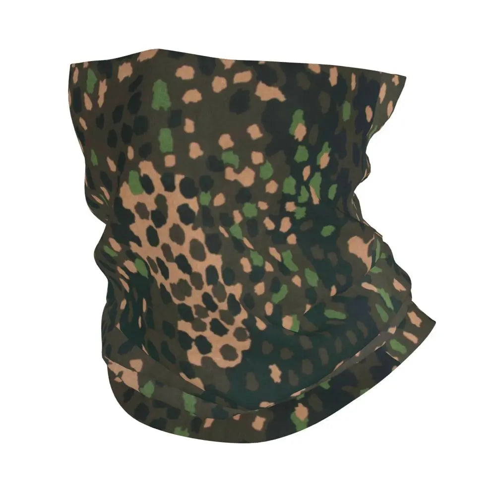 Splittertarn Schlauchtuch – Camouflage Multifunktionstuch aus Polyester – Bandana, Halstuch & Gesichtsschutz für Outdoor