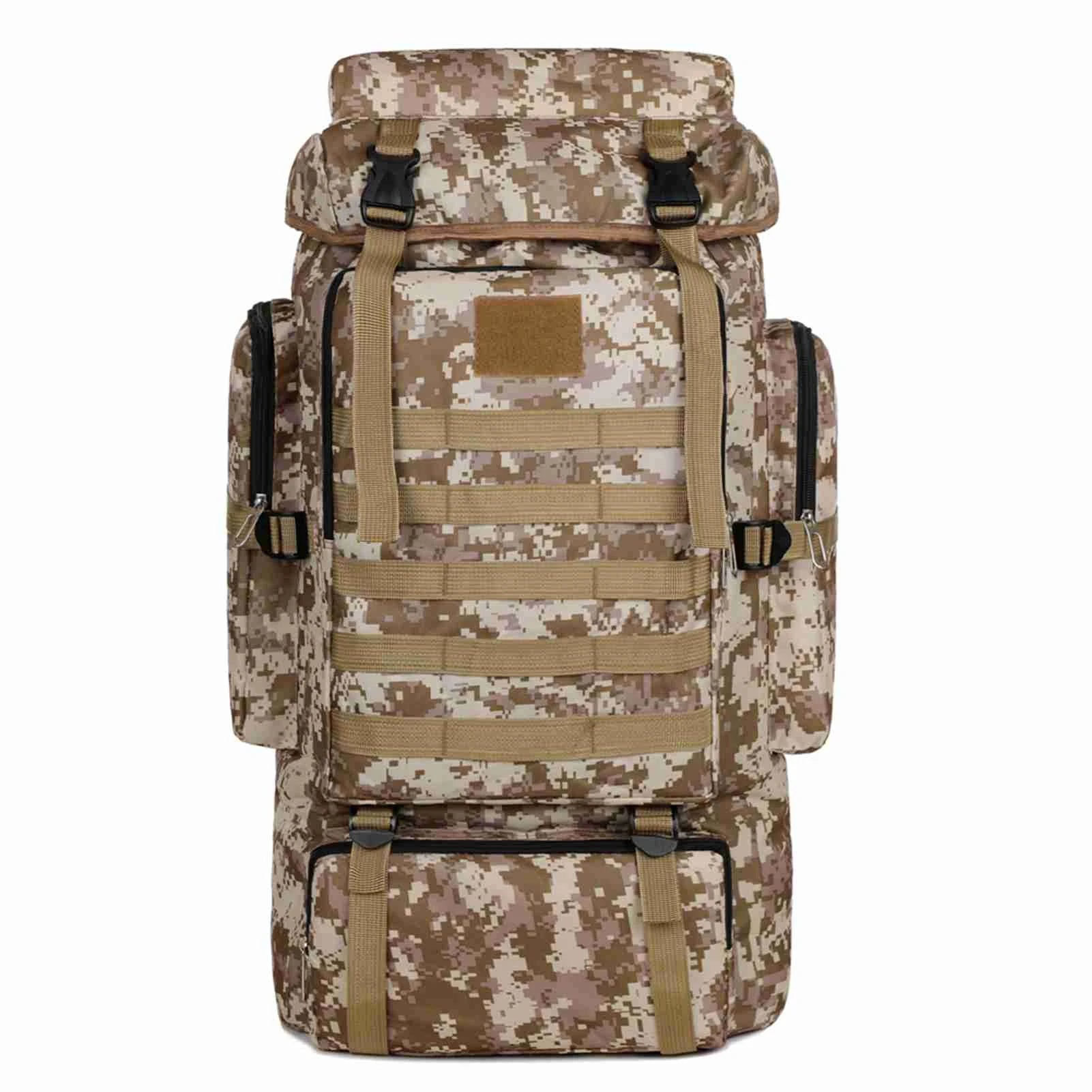 Outdoor Trekkingrucksack mit großem Stauraum – Camping & Hiking Rucksack mit mehreren Fächern