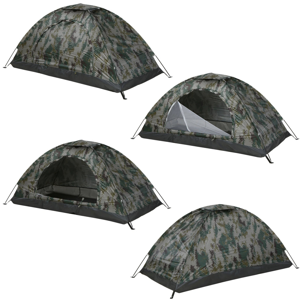 Pop-Up Campingzelt mit UV-Schutz UPF 30+ – Leichtes Outdoor Zelt für Strand, Camping & Garten – 2 Größen