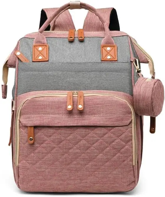 Baby Wickelrucksack – Geräumige Wickeltasche mit Schnullerfach für Mama und Papa