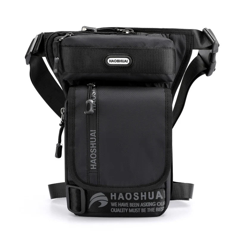 Motorrad Beintasche – Multifunktionale Hüft- & Oberschenkeltasche aus PU – Schulter- & Crossbody Bag