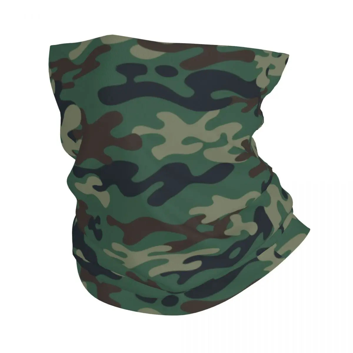 Splittertarn Schlauchtuch – Camouflage Multifunktionstuch aus Polyester – Bandana, Halstuch & Gesichtsschutz für Outdoor