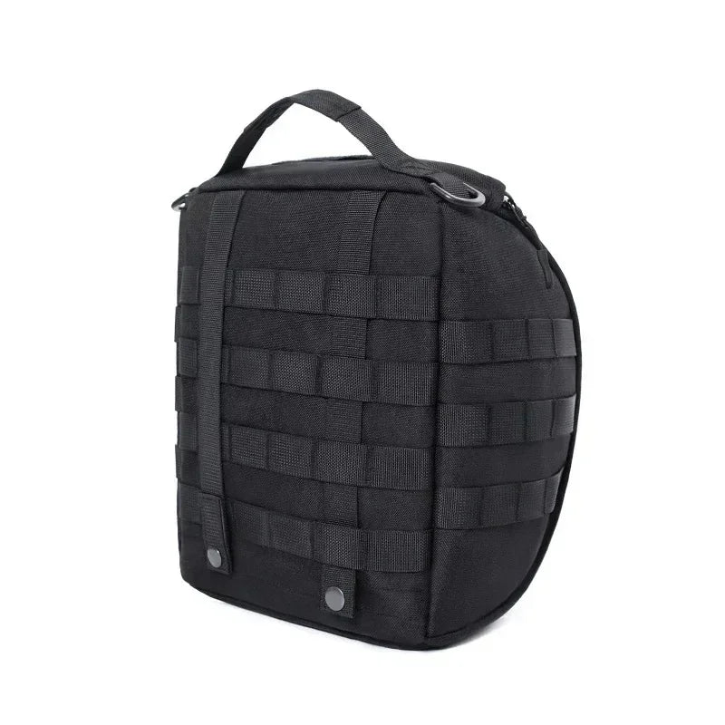 Taktische Helmtragetasche mit MOLLE-System – Gepolsterte Helmtasche aus 1000D Oxford-Nylon – 6 Liter