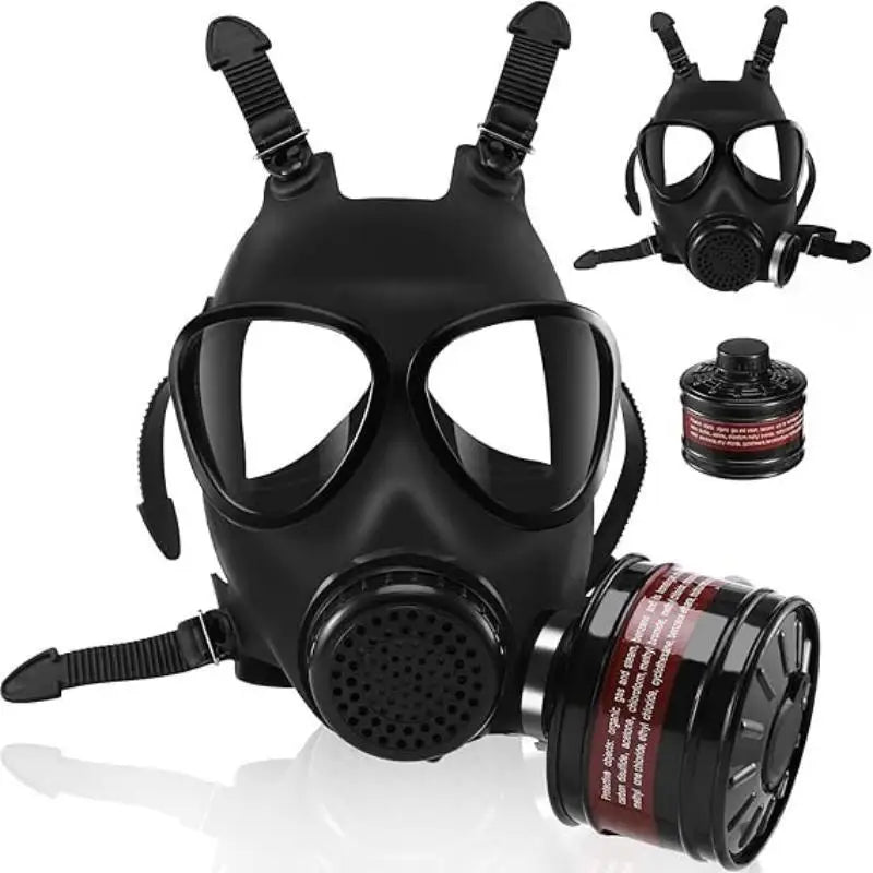 05 Type Vollgesicht-Gasmaske – Chemischer, Anti-Nuklear-, Strahlenschutz- und Partikelfilter-Atemschutz mit 40mm Filteranschluss