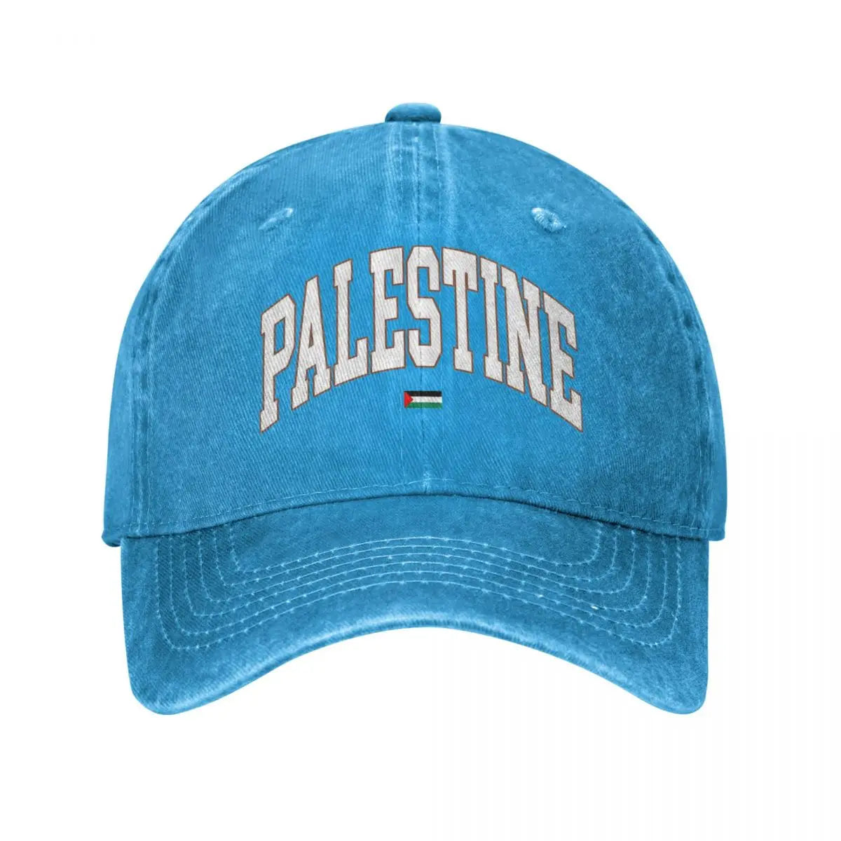 Palästina Baseball Cap – Vintage Used-Look Kappe mit Flaggenmotiv | Unisex
