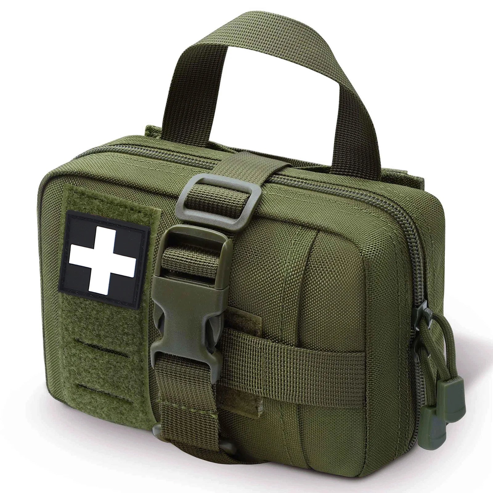 MOLLE IFAK Erste-Hilfe Tasche – Tactical Rip-Away Medic Pouch aus 1000D Nylon für Outdoor & EDC