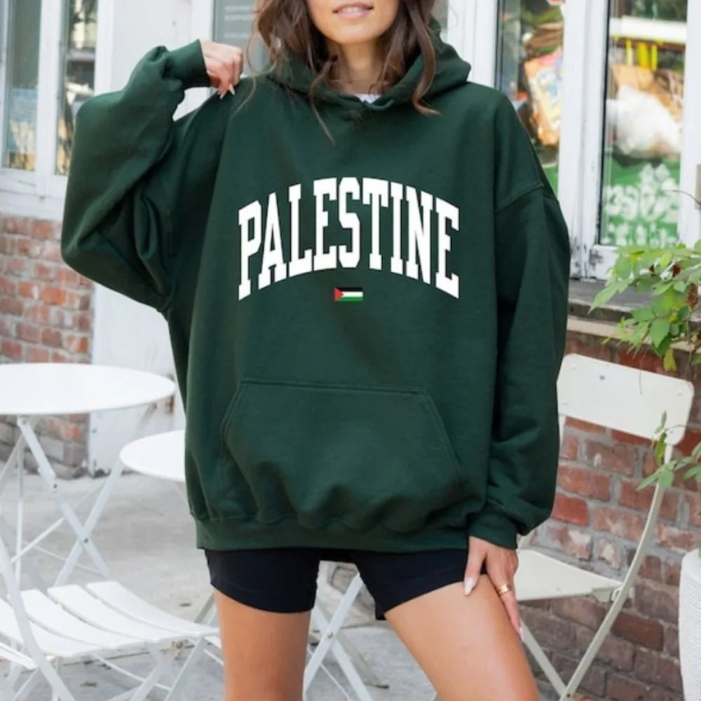Palästina Hoodie – Unisex Kapuzenpullover mit Print | Warmer Casual Pullover