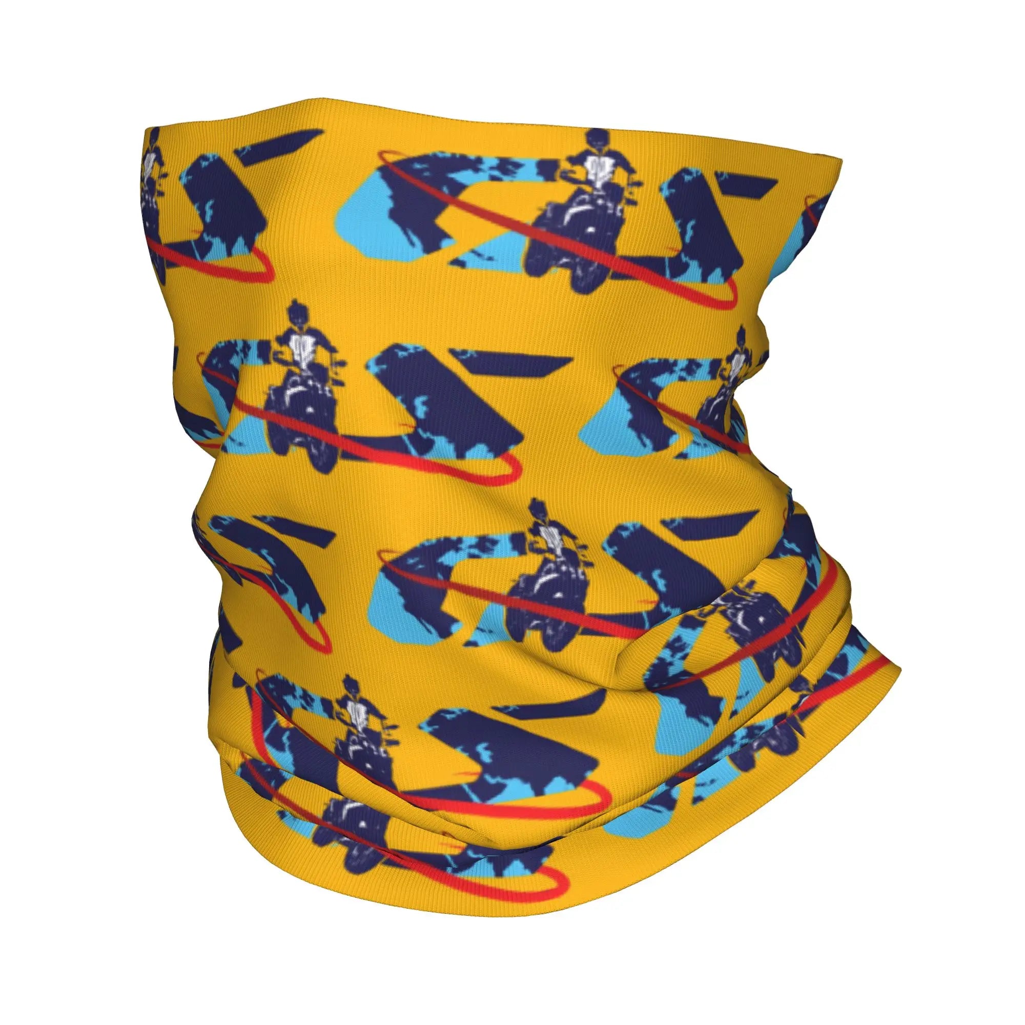 GS Motorrad Schlauchtuch – Multifunktionaler Neck Gaiter aus Polyester – Windschutz für Motorrad, Ski & Outdoor