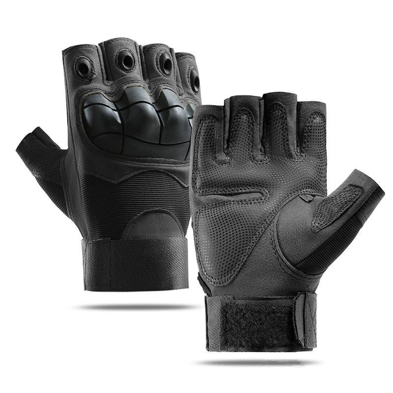 Taktische Outdoor-Handschuhe – Atmungsaktiv, Rutschfest & Knöchelschutz für Wandern, Radfahren & Outdoor