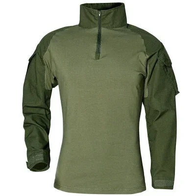 Taktisches Langarm Outdoor Shirt – Herren Tactical Combat Shirt – Atmungsaktiv für Wandern, Jagd & Camping – Größen S–XXXL