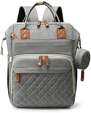 Baby Wickelrucksack – Geräumige Wickeltasche mit Schnullerfach für Mama und Papa