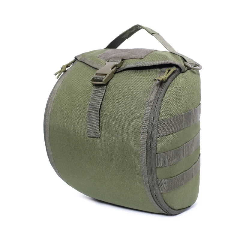 Taktische Helmtragetasche mit MOLLE-System – Gepolsterte Helmtasche aus 1000D Oxford-Nylon – 6 Liter