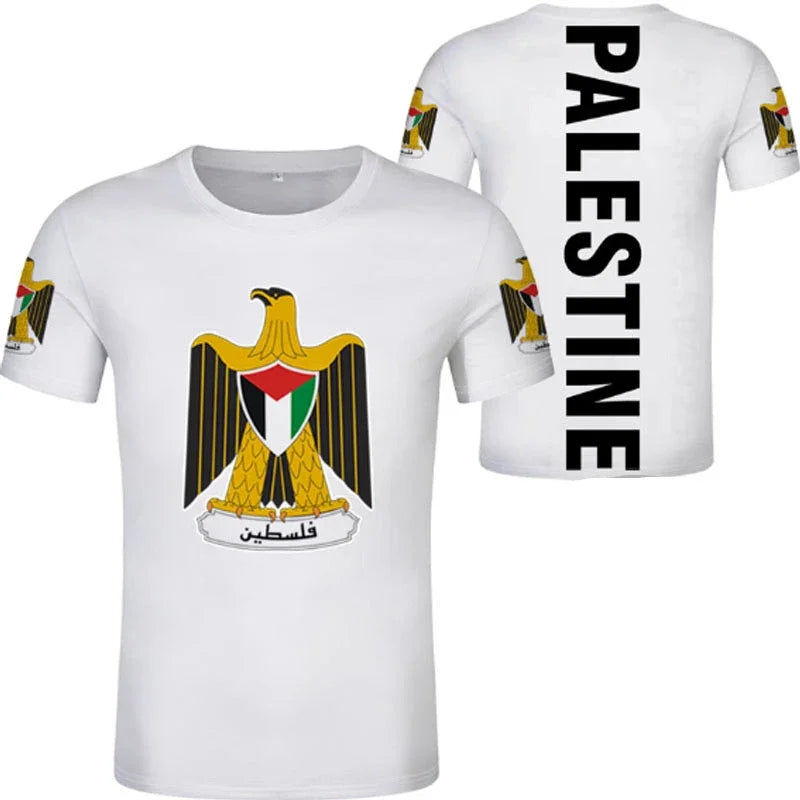 Palästina Flaggen T-Shirt – Sportliches Herren Trikot mit Grafikprint | Atmungsaktiv & Schnelltrocknend
