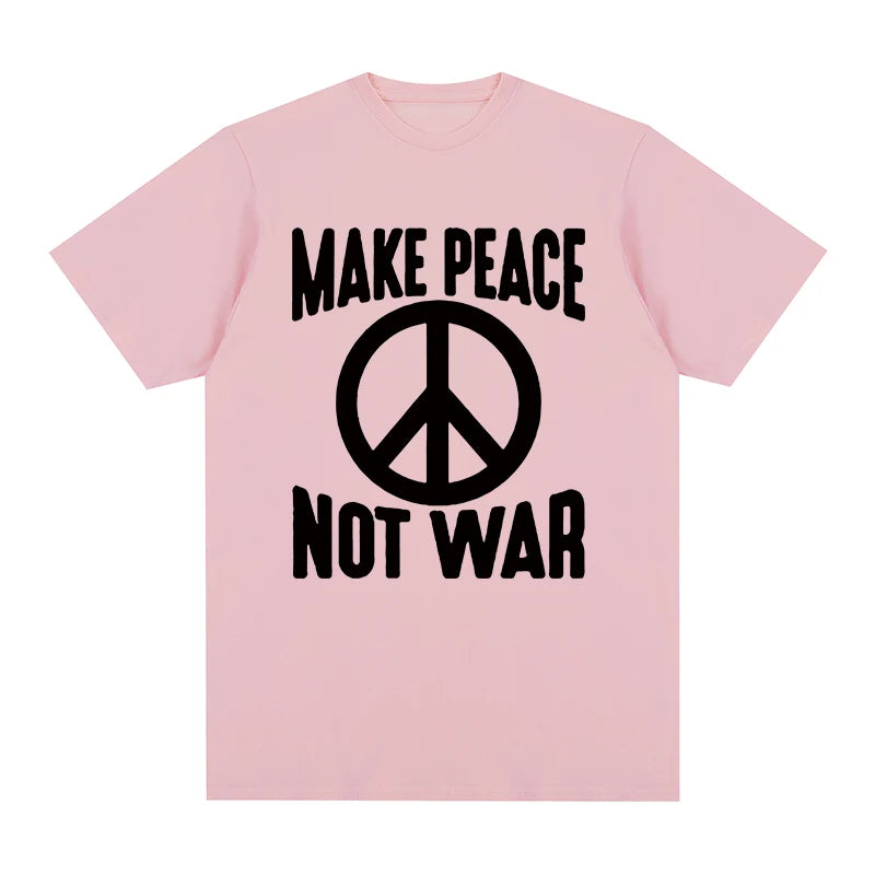 Make Love Not War Vintage T-Shirt – Baumwoll-Shirt mit Retro-Statement für Damen & Herren