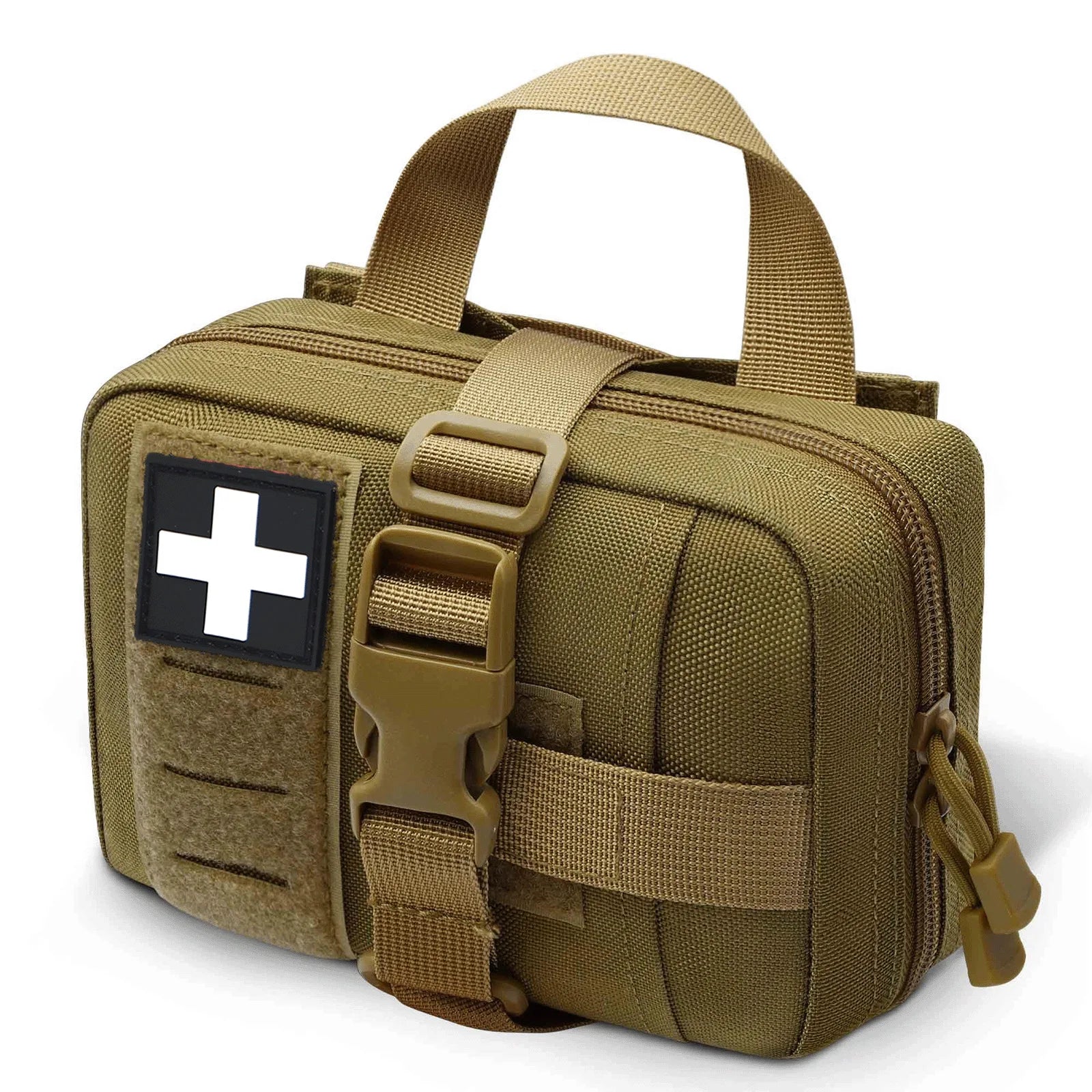 MOLLE IFAK Erste-Hilfe Tasche – Tactical Rip-Away Medic Pouch aus 1000D Nylon für Outdoor & EDC