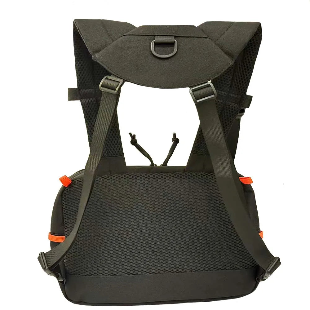Taktische Brusttasche aus Nylon – Multifunktionale Chest Bag für Wandern, Radfahren, Angeln & Outdoor