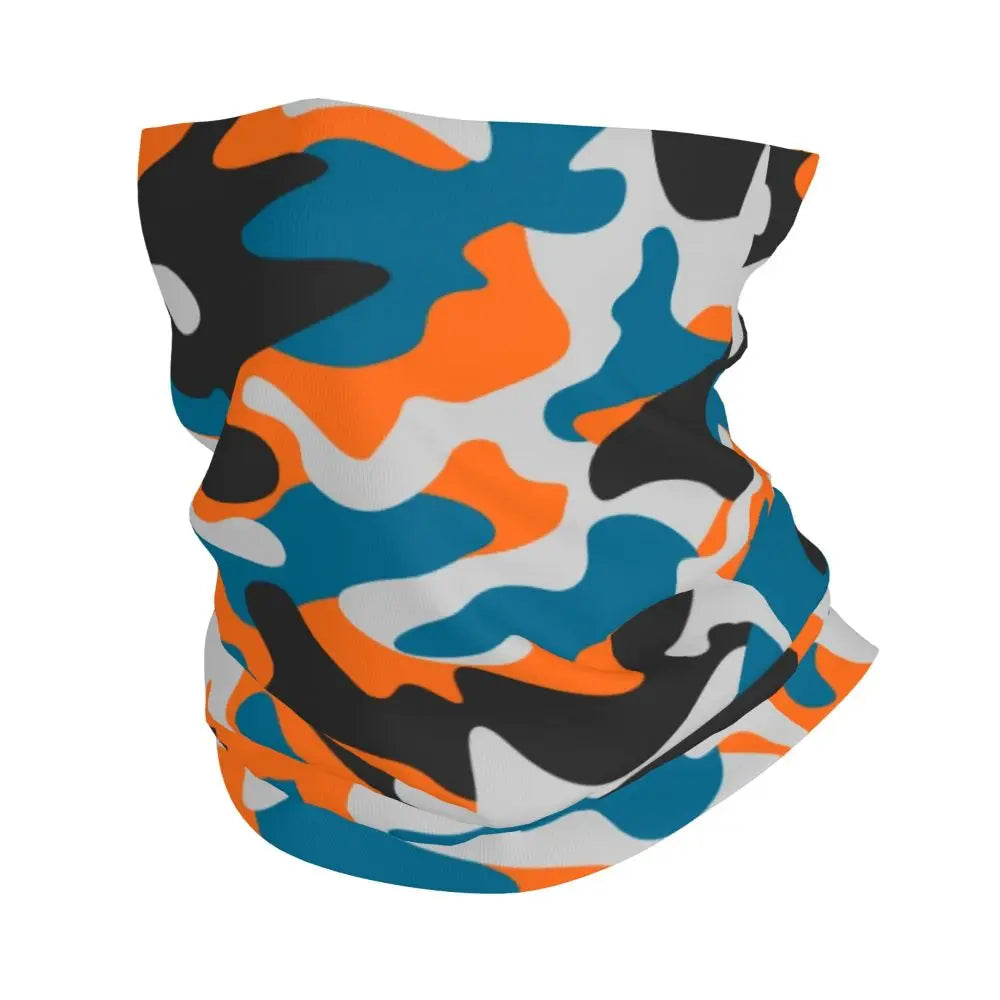 Splittertarn Schlauchtuch – Camouflage Multifunktionstuch aus Polyester – Bandana, Halstuch & Gesichtsschutz für Outdoor
