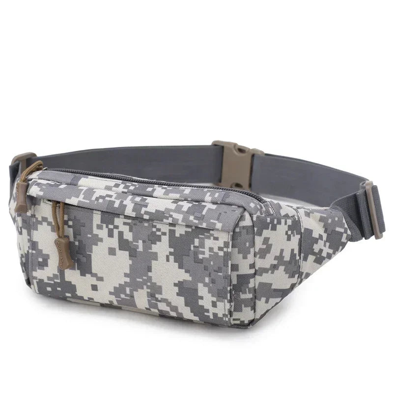 Herren Tactical Bauchtasche aus Oxford-Gewebe – Wasserdichte Hüft- & Crossbody-Tasche für Outdoor, Reisen & Alltag