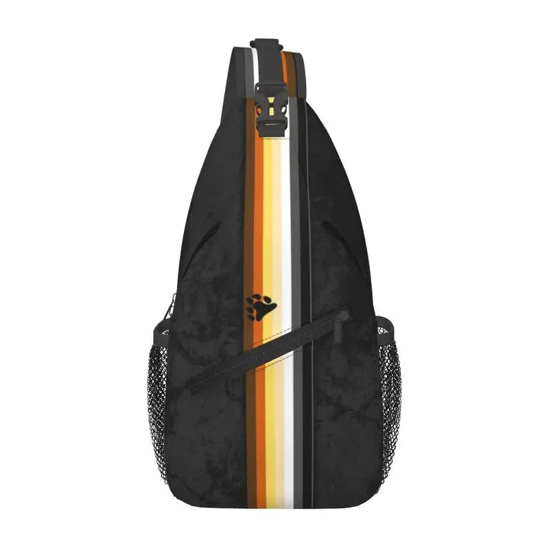 Bärenpfoten Crossbody Tasche – Unisex Sling Bag mit Animal-Design für Alltag, Reisen & Freizeit