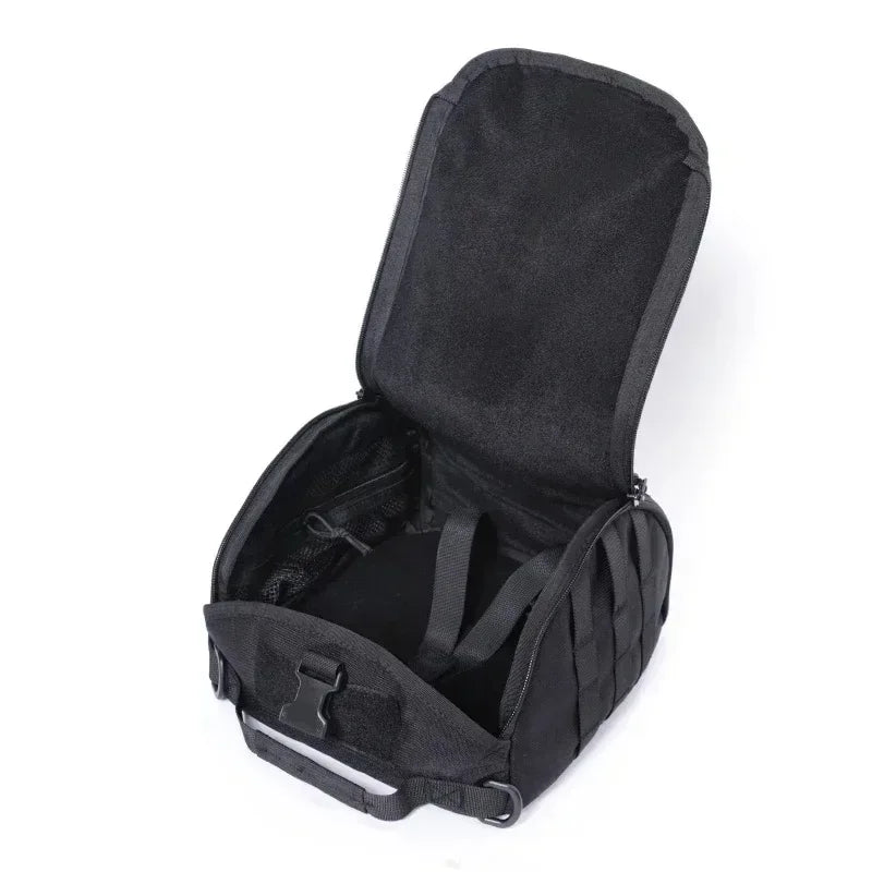Taktische Helmtragetasche mit MOLLE-System – Gepolsterte Helmtasche aus 1000D Oxford-Nylon – 6 Liter