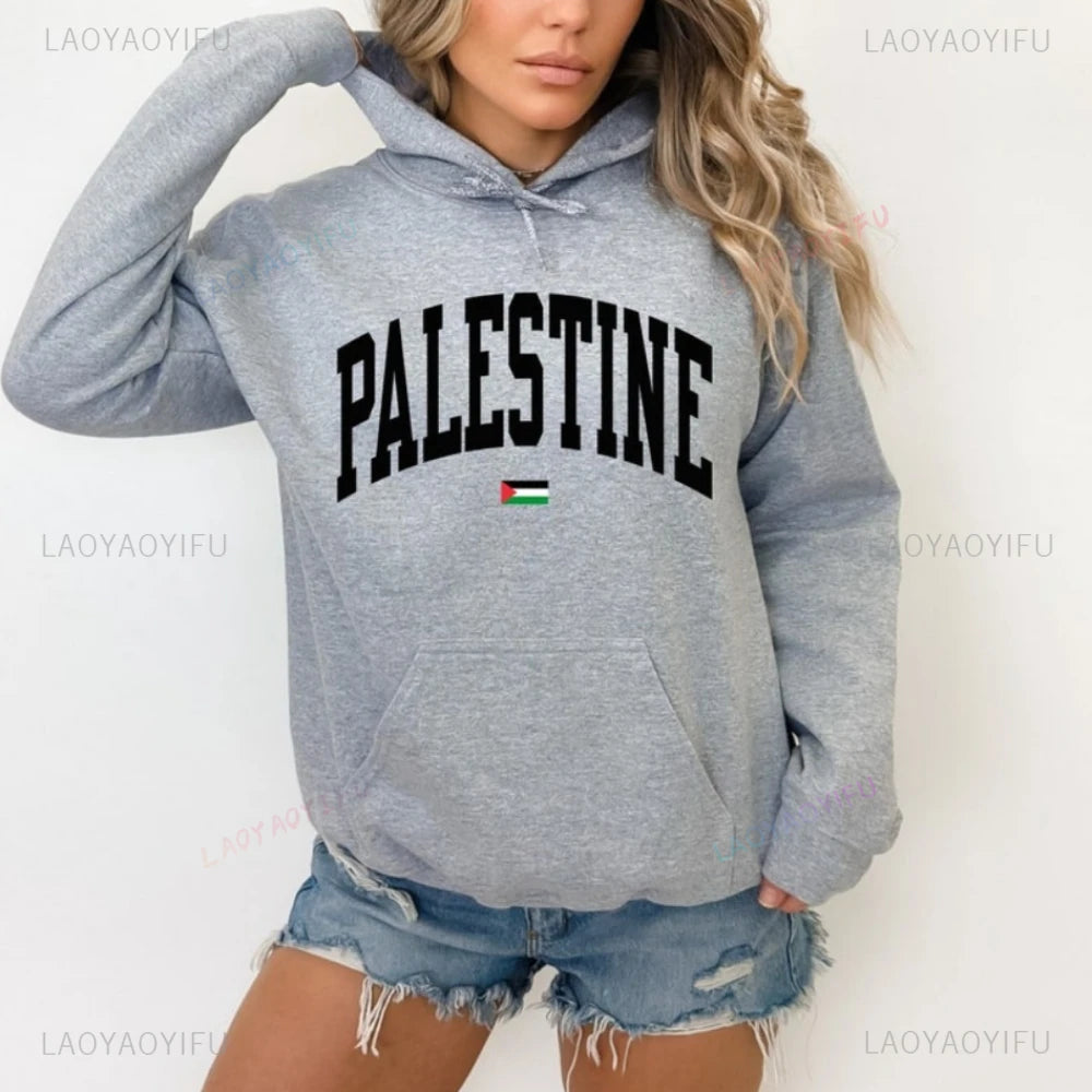 Palästina Hoodie – Unisex Kapuzenpullover mit Print | Warmer Casual Pullover