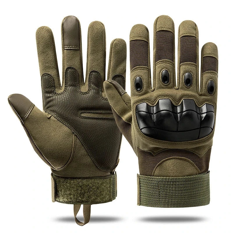 Taktische Outdoor-Handschuhe – Vollfinger Sport- & Motorradhandschuhe mit Touchscreen-Funktion