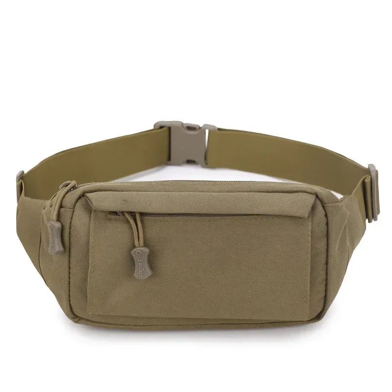 Herren Tactical Bauchtasche aus Oxford-Gewebe – Wasserdichte Hüft- & Crossbody-Tasche für Outdoor, Reisen & Alltag