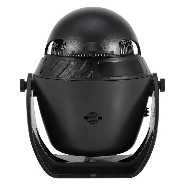 Marine-Kompass mit LED-Beleuchtung – Wasserdichter Boots- & Fahrzeugkompass für Navigation
