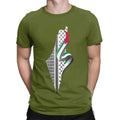 Palästina T-Shirt mit Flaggenmotiv – 3D Print Kurzarm Shirt – Unisex Streetwear für Damen, Herren & Kinder