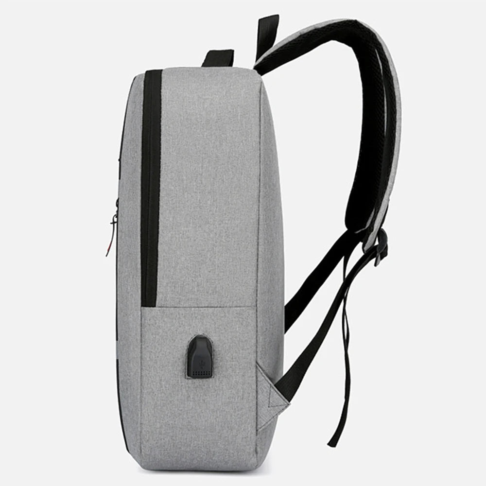 Laptop Rucksack 15,6 Zoll mit USB-Anschluss – Wasserabweisender Business & Reiserucksack für Damen und Herren