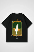 Palästina Oversize T-Shirt – Herren Baumwollshirt mit Grafikprint | Casual Y2K Style