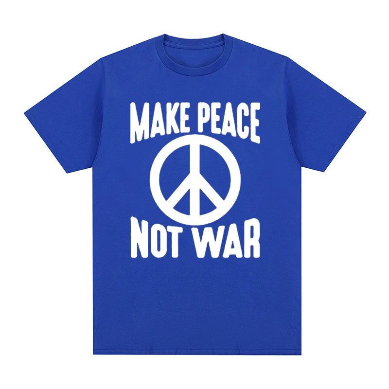 Make Love Not War Vintage T-Shirt – Baumwoll-Shirt mit Retro-Statement für Damen & Herren