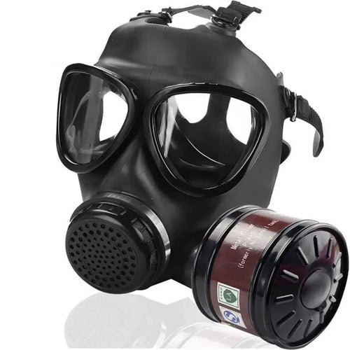 05 Type Vollgesicht-Gasmaske – Chemischer, Anti-Nuklear-, Strahlenschutz- und Partikelfilter-Atemschutz mit 40mm Filteranschluss
