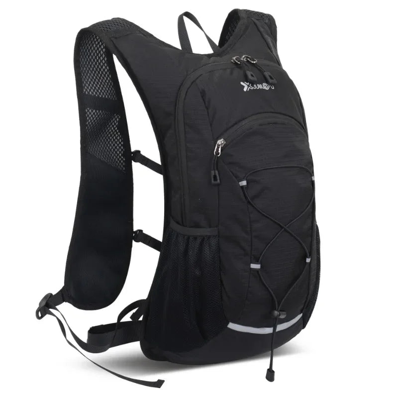 Hiking Rucksack mit Trinksystem-Fach – Leichter Outdoor & Fahrrad Rucksack aus Nylon – 26 × 18 × 48 cm