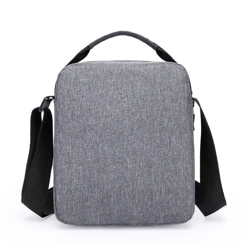 Herren Schultertasche mit großem Stauraum – Wasserdichte Business Crossbody Bag aus Oxford-Gewebe